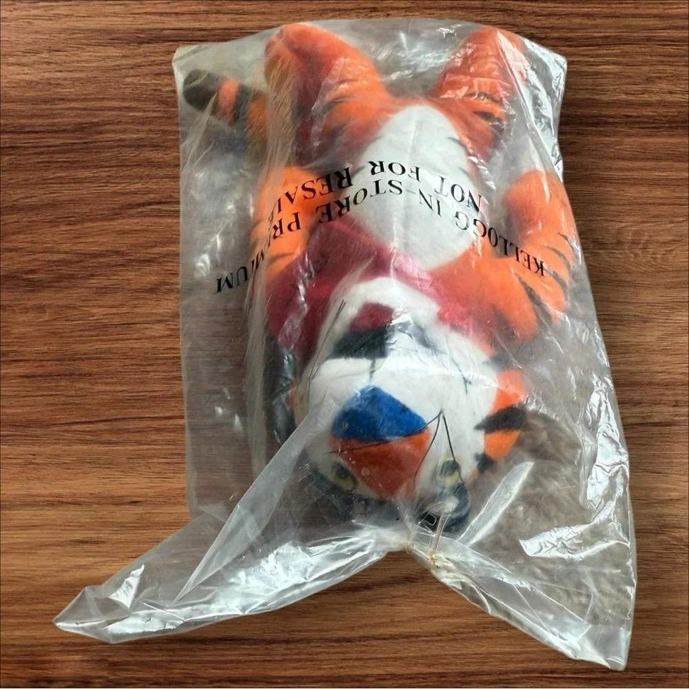 1997 KELLOGG'S FROSTED FLAKES TONY THE TIGER 8”MASCOT PLUSH DOLL FIGURE